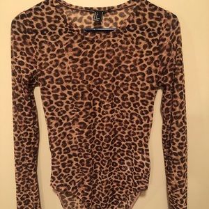 Cheetah print Bodysuit